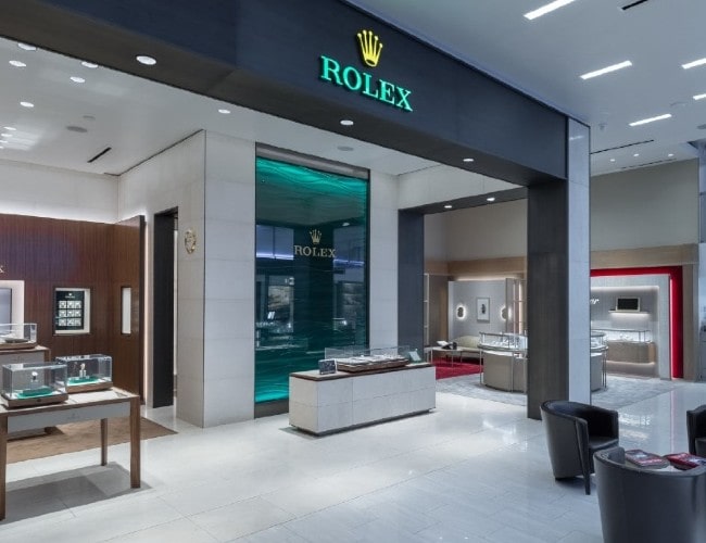 Rolex Showroom in McAllen